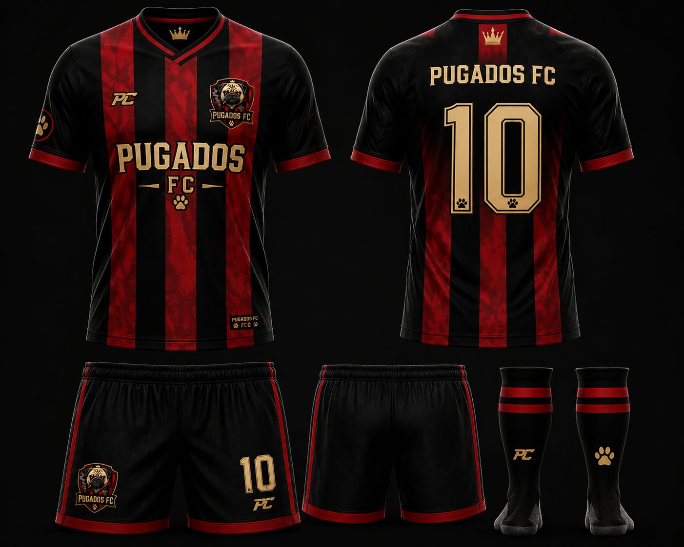 Kit Pugados FC